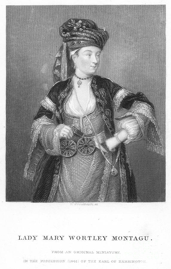 Hat Photograph - Lady Mary Wortley Montagu by Granger