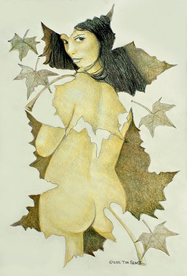 Lady of the leaf 4 Photograph by Tim Ernst