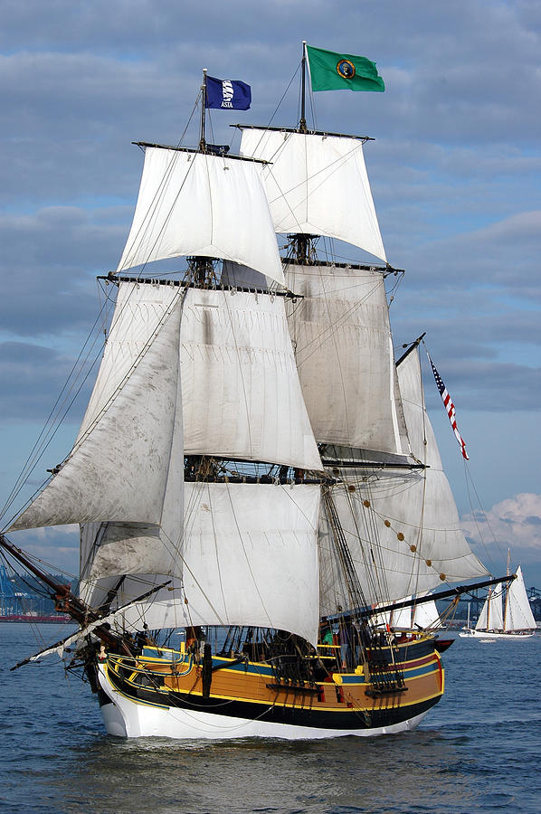 Lady Washington Brig Photograph by John Hibben