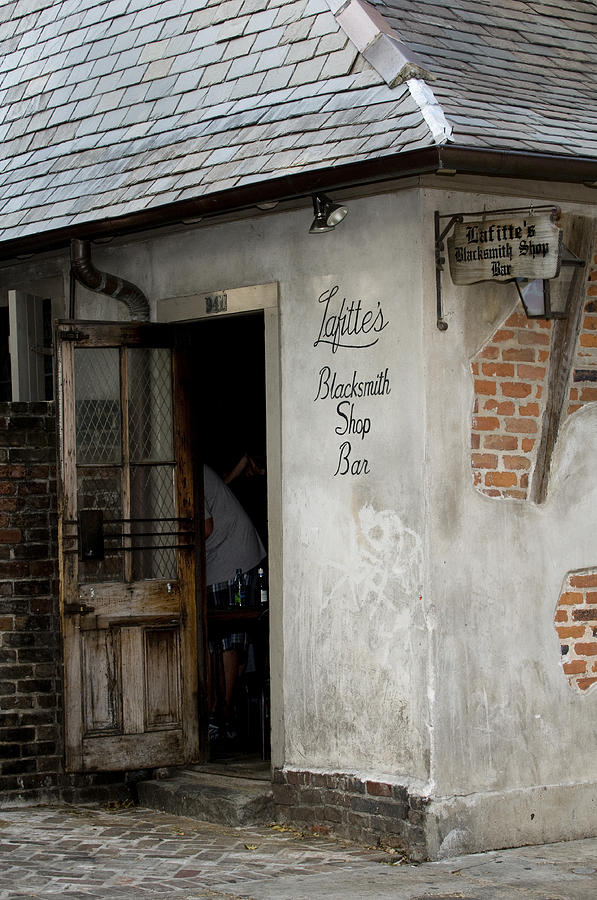 New Orleans Photograph - Lafittes Blacksmith Shop Bar by Bourbon  Street