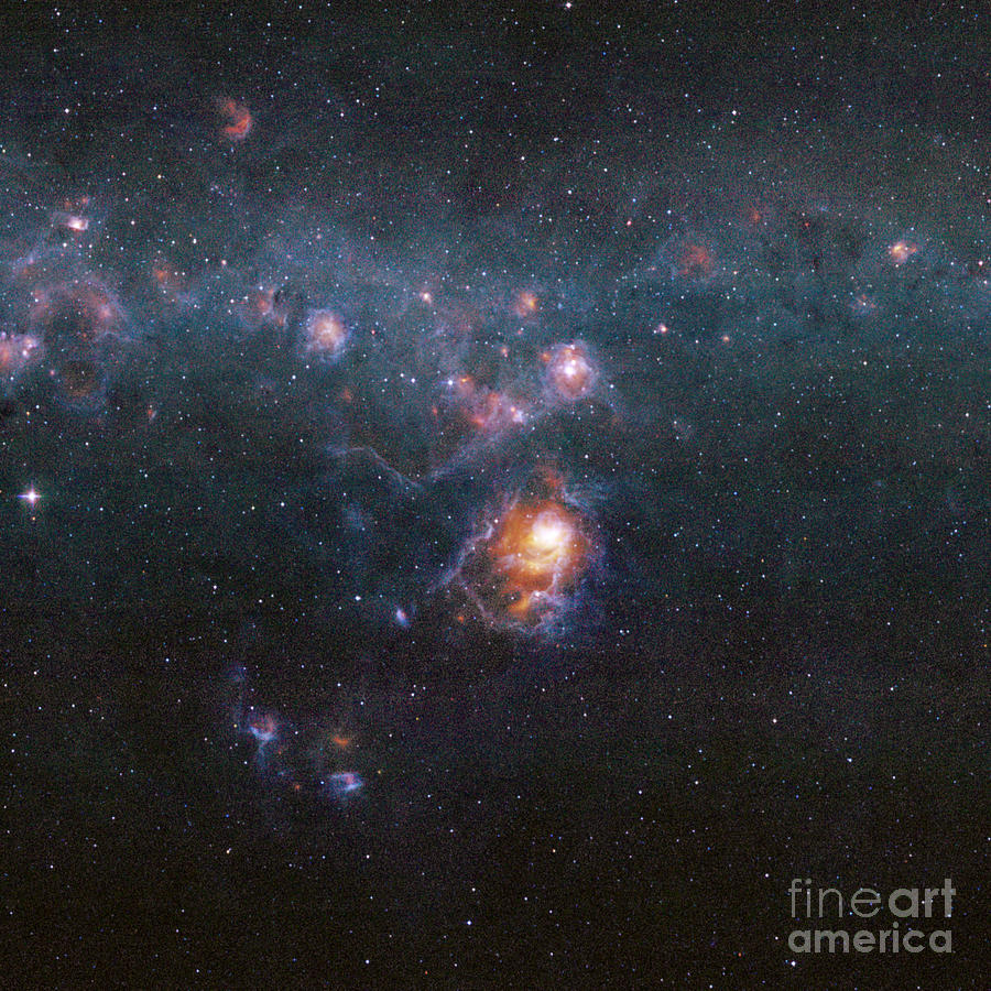 Lagoon Nebula Photograph by NASA Science Source