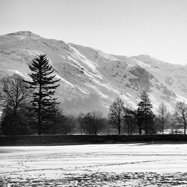 Winter Photograph - Lake District Snow by Michelle Holt