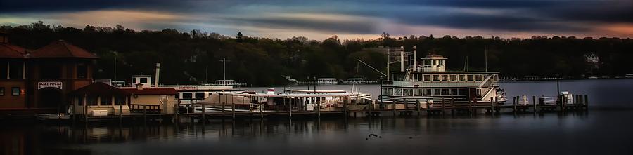 Lake Geneva Docks Photograph by Joseph Urbaszewski