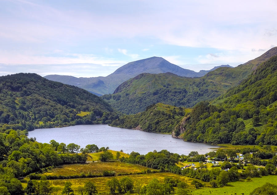 Lake in Snowdonia Photograph by Svetlana Sewell - Fine Art America