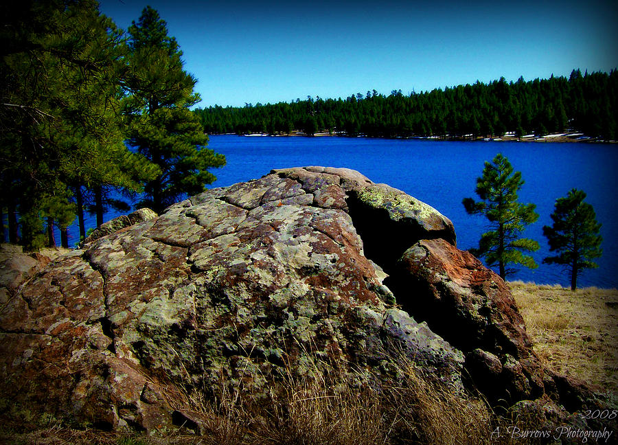 Lake Mary Boulder Photograph by Aaron Burrows