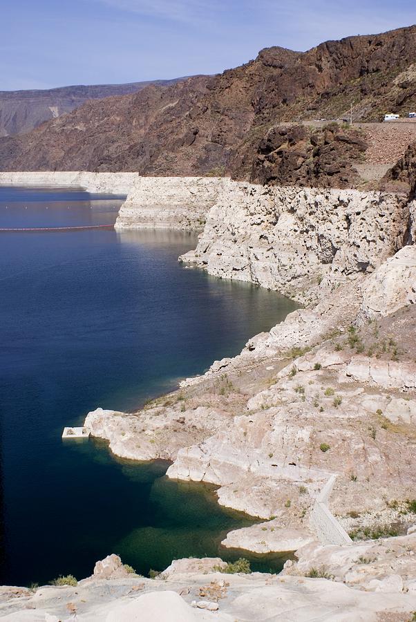 Lake Mead With Depressed Water Level Photograph by Mark Williamson ...