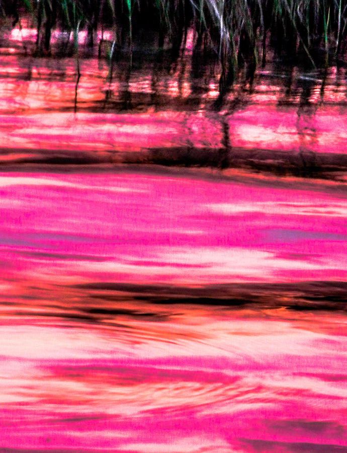 Sunset Photograph - Lake Mirrors Sunset by Christy Usilton