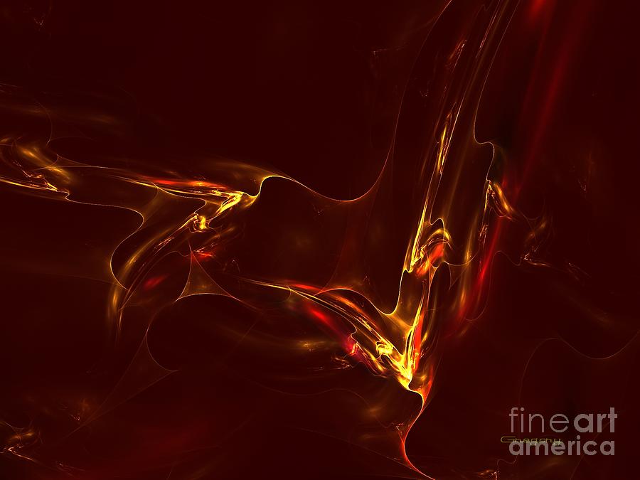 Lake of Fire Digital Art by Greg Moores