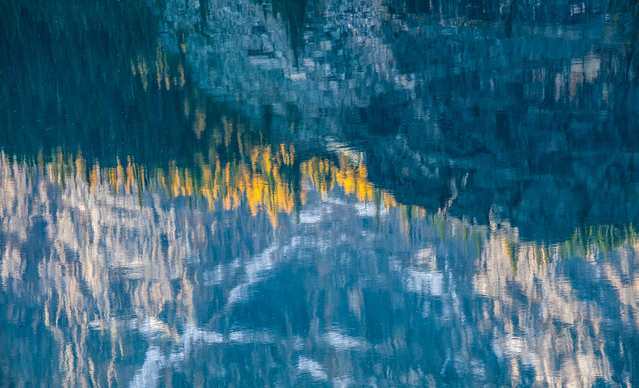 Mountain Photograph - Lake OHara Reflection by Craig Brown