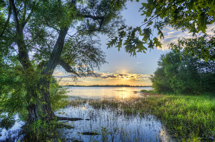 Lake Peewee at Sunset Photograph by Jim Pearson | Fine Art America