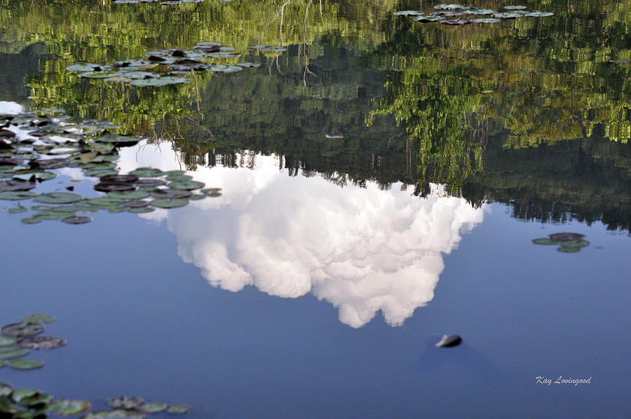 Lake Reflection Photograph by Kay Lovingood