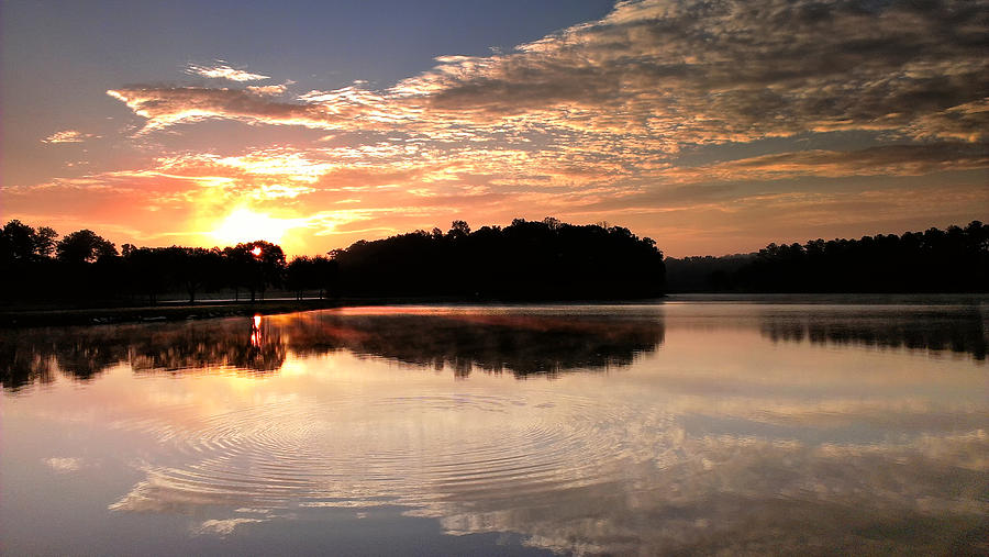 Lake Sunrise Photograph by Joe Myeress