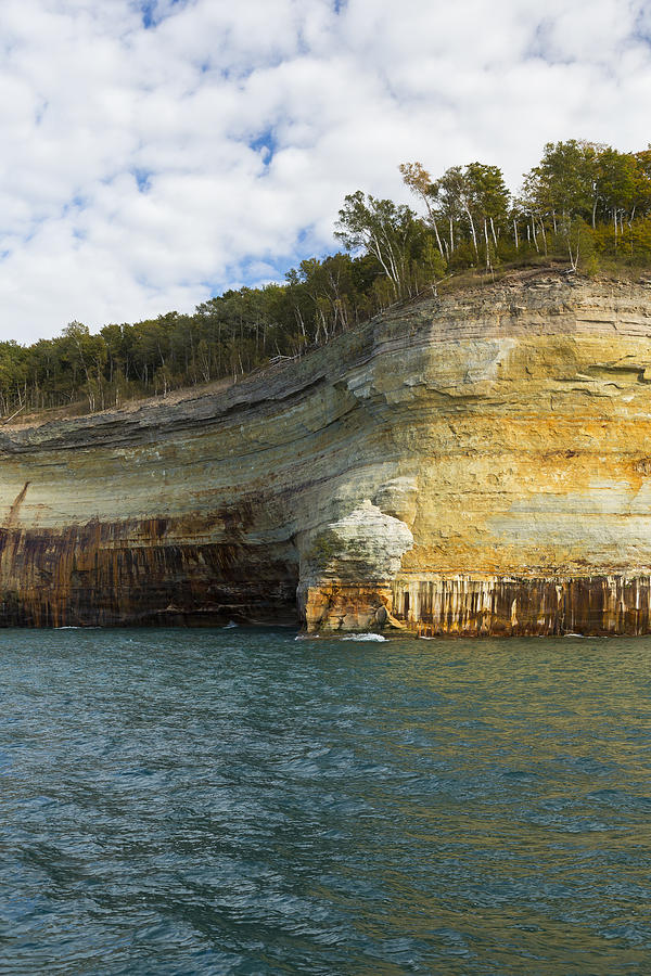 Nature Photograph - Lake Superior Pictured Rocks 8 by John Brueske