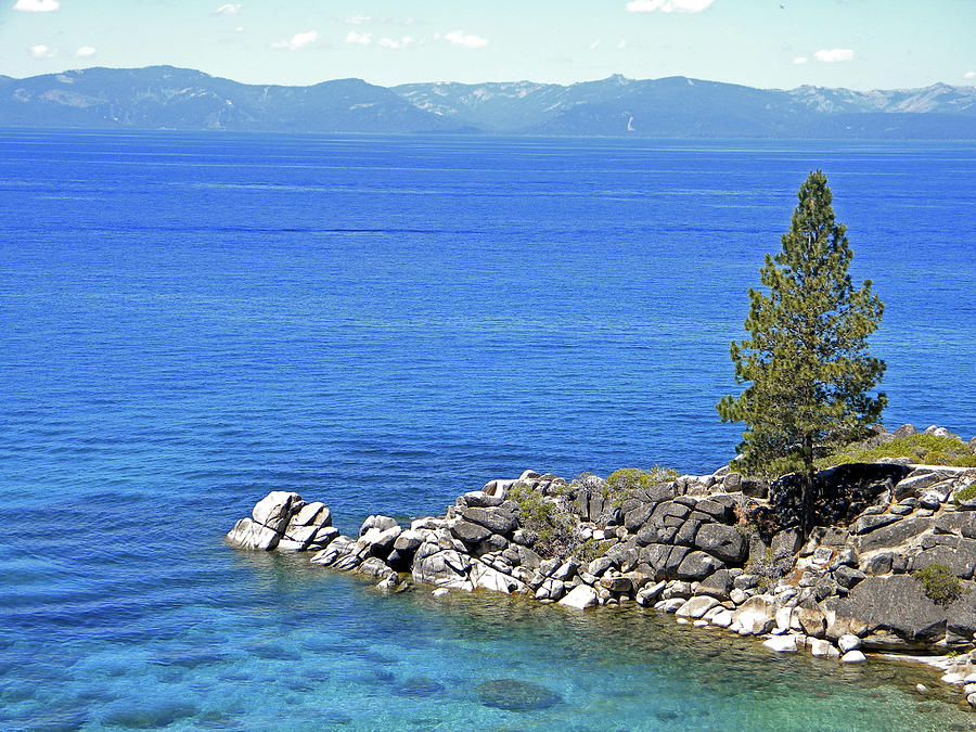 Lake Tahoe Rocky Point Photograph by Frank Wilson
