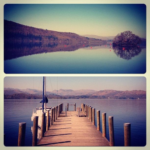 Windermere Photograph - Lake Windermere #manc #manchester by Conor Duffy