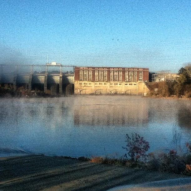 Lake Wylie/catawba River Dam Photograph by Aaron Justice
