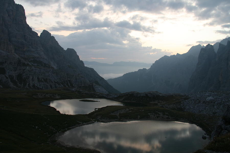 Lakes in Dolomiti Photograph by Francesco Scali