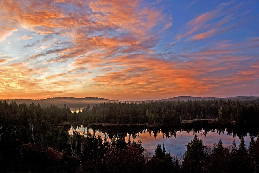 Lakeside Sunrise Photograph by Jeff Galbraith