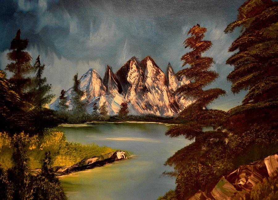 LakeView Painting by Maria Urso