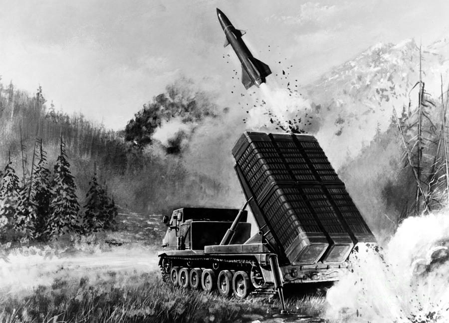 LANCE MISSILE, c1980 Photograph by Granger