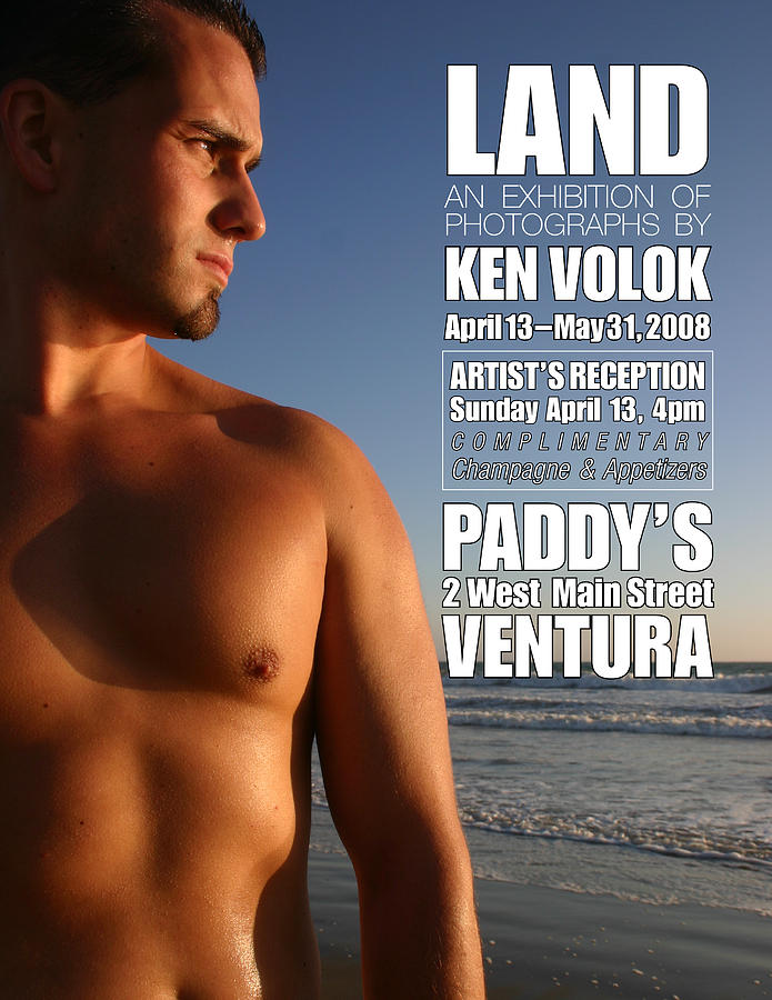 Gay Interest Photograph - Land Exhibition Poster by Ken Volok