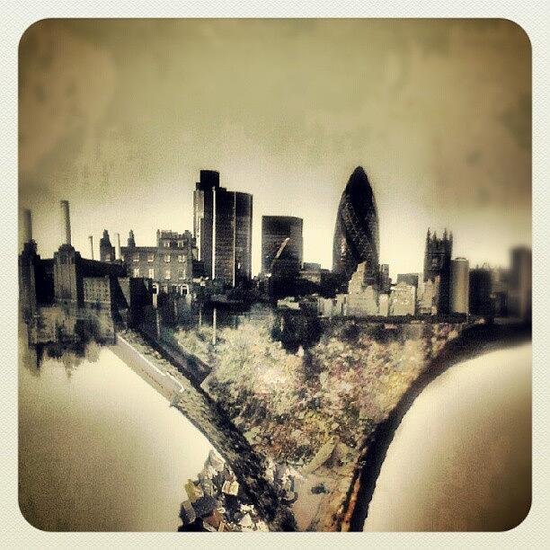 London Photograph - Land-fill Land-an #landfill #london by K H   U   R   A   M