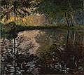 Tree Painting - Land Scape At The Swamp by Orhon Solomon