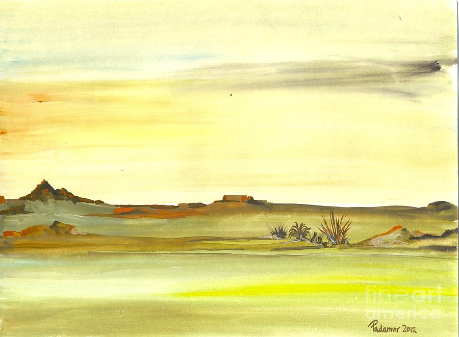 Landscape 2012-11 Painting by Padamvir Singh