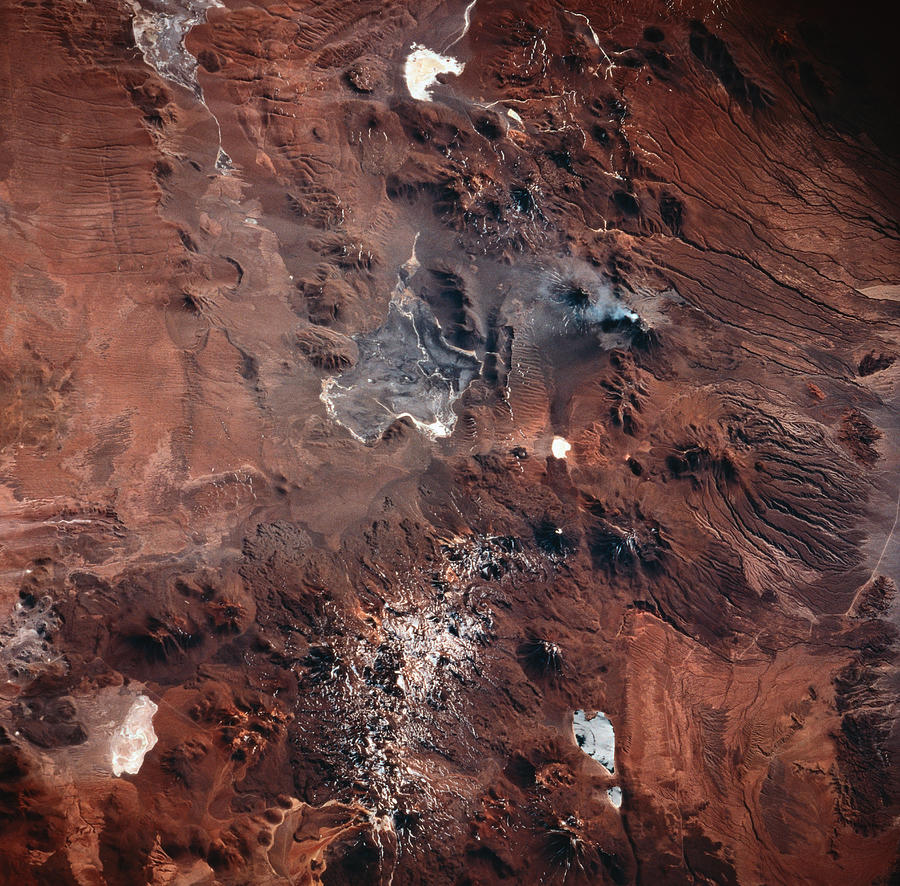 Landscape Viewed From Space Photograph by Stockbyte