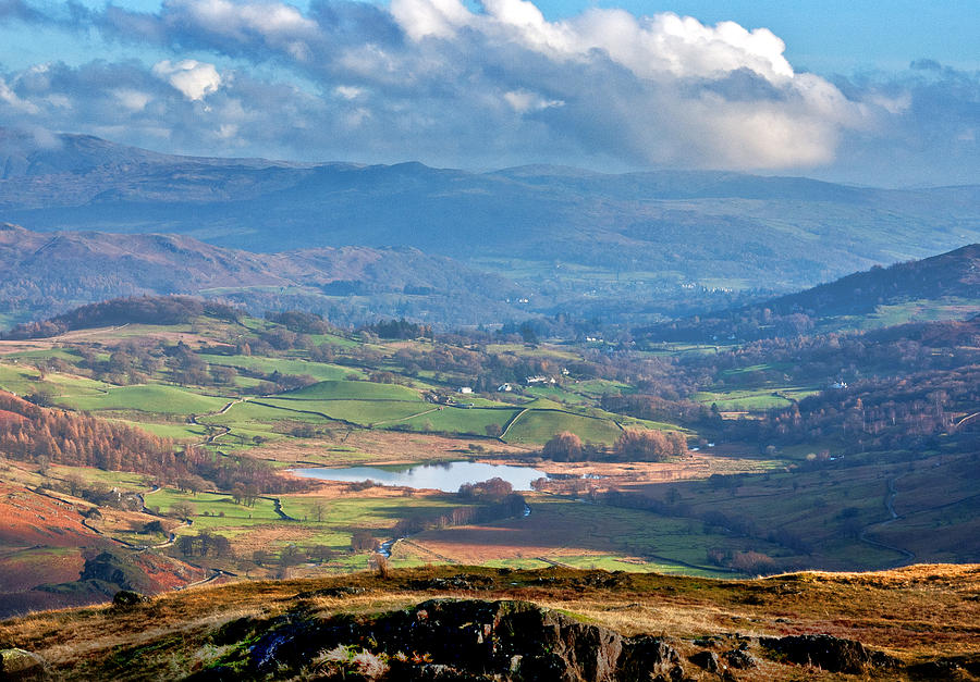 Langdale Valley - Lake District Photograph by Trevor Kersley