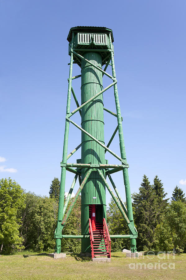 Large Wooden Watchtower Photograph by Jaak Nilson