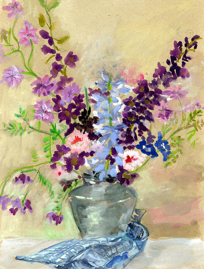 Larkspur by Ethel Vrana