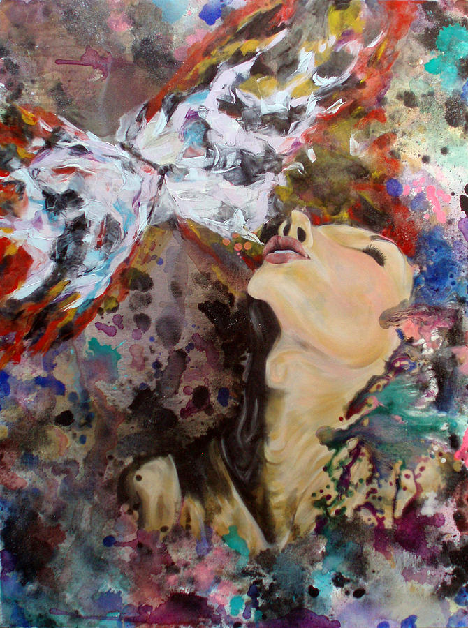 Portrait Painting - Last Breath by Trinh Nguyen
