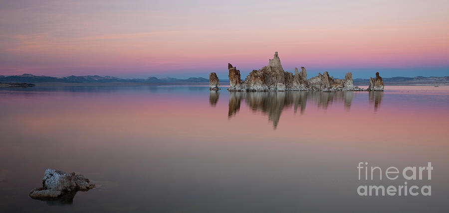 Sunset Photograph - Last light at Mono Lake by Keith Kapple