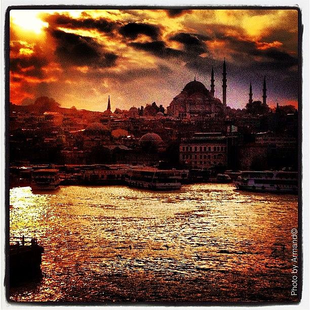 Last Sunset In Istanbul Photograph by Armando Costantino