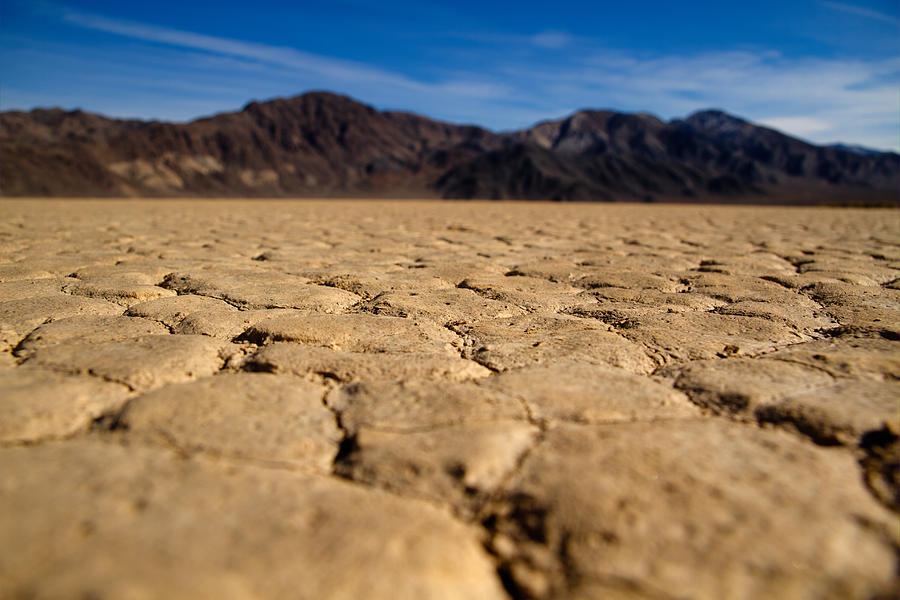 Last view from Death Valley Photograph by Jean Noren