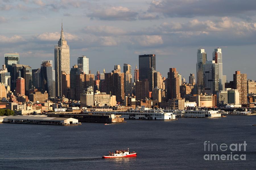 Late Day Sun On New York City Photograph by Living Color Photography Lorraine Lynch
