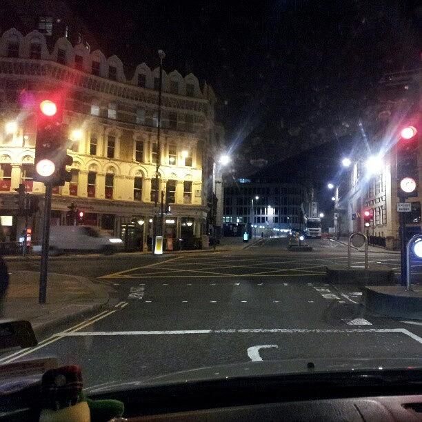 London Photograph - Late Drive Back From Work. City Of by Mohsen Khan   Alexander Pathan Yusufzai