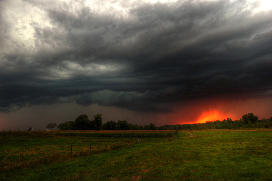 Late Summer Storm Photograph by Brook Burling