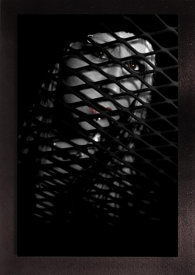 Black Photograph - Lattice by Swav Jusis