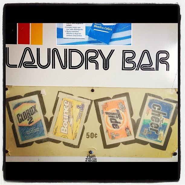 Laundry Photograph - Laundry Bar #clean #laundry by Arlen Tashiro