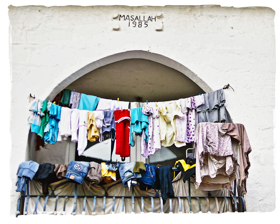 Laundry Day in Istanbul Photograph by Betty Eich