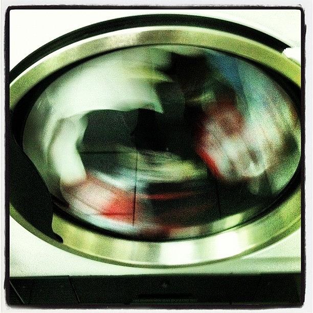 Motion Photograph - #laundry In #motion by Jennifer Silva