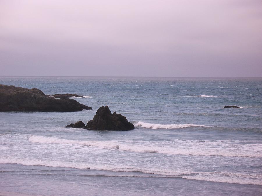 Lavendar Sky Over Ocean 3 Photograph by Lucie Buchert - Fine Art America