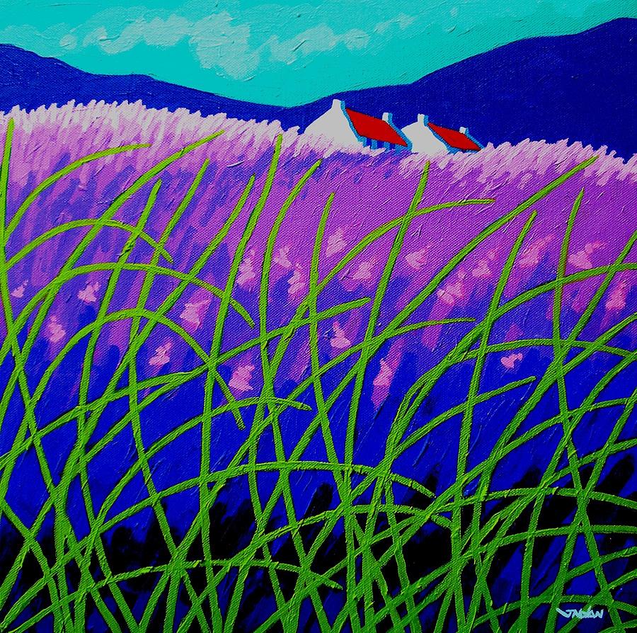 Spring Painting - Lavender Hill by John  Nolan