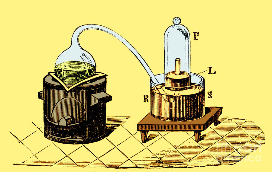 Lavoisiers Apparatus To Study Air Photograph by Science Source