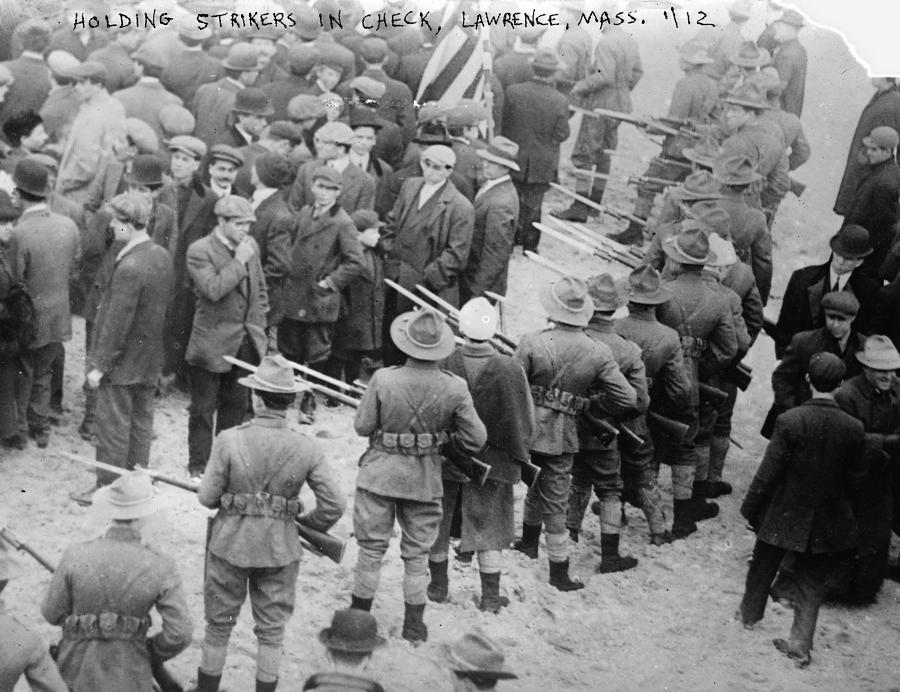 Lawrence Textile Strike. Massachusetts Photograph by Everett - Fine Art ...