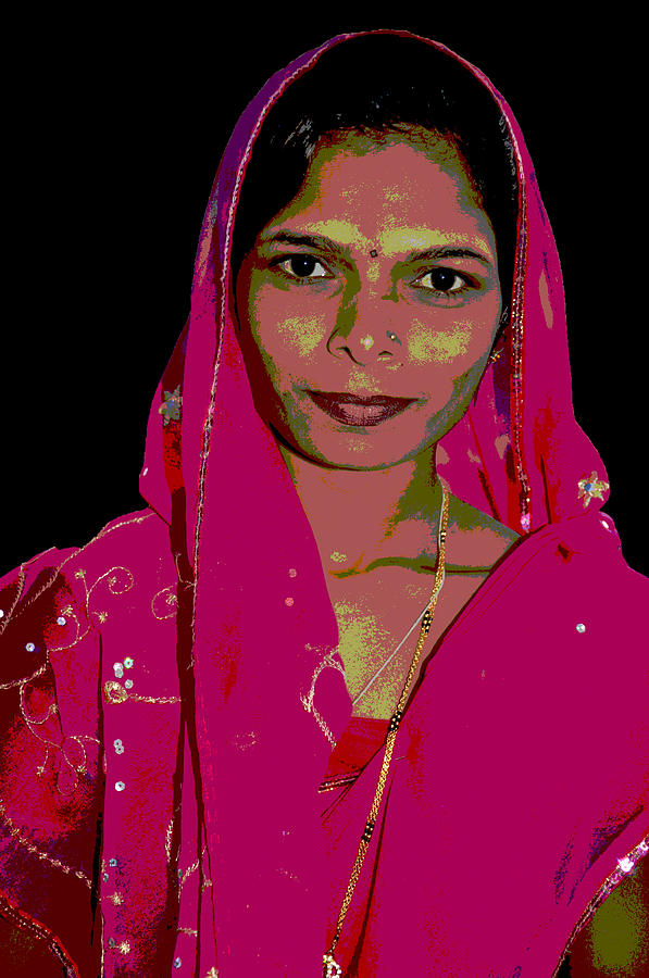 Lay in Pink Digital Art by Vijay Sharon Govender