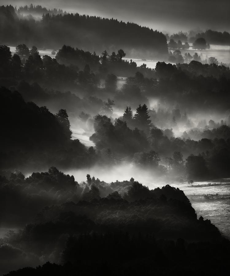 Mountain Photograph - Layers by Jaromir Hron