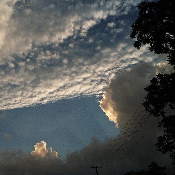 Clouds Photograph - Layers by Lisa Worrell